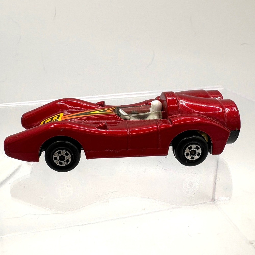 Matchbox Rolamatics No 69 Turbo Fury Red 1973 Lesney Made in England Vintage Car